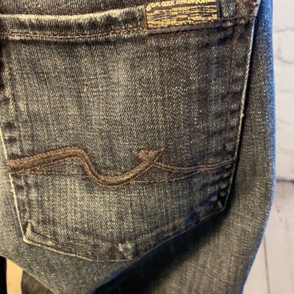 PRE-OWNED 7 for all mankind JEANS - Picture 7 of 12